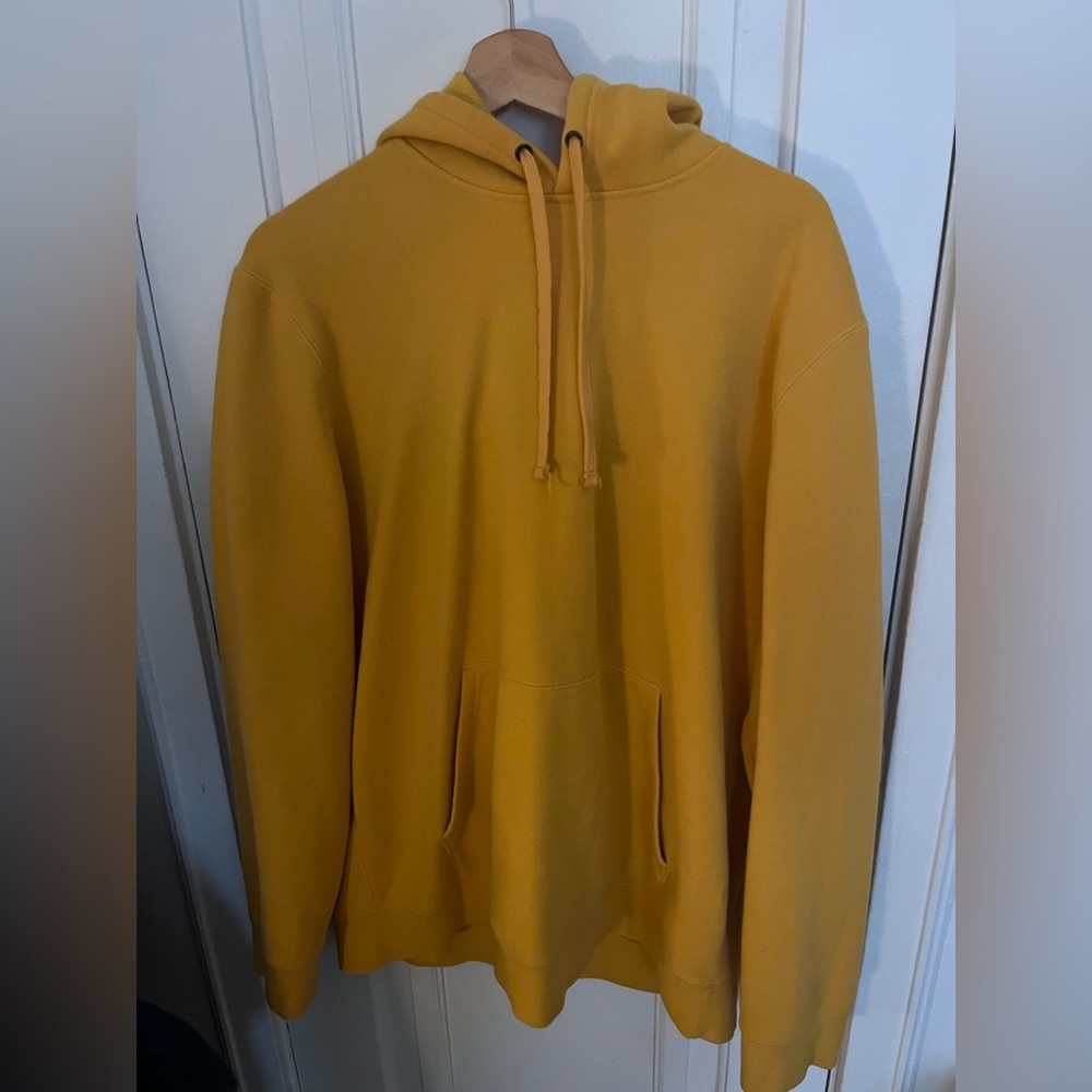 Tek Gear yellow hoodie, size XL